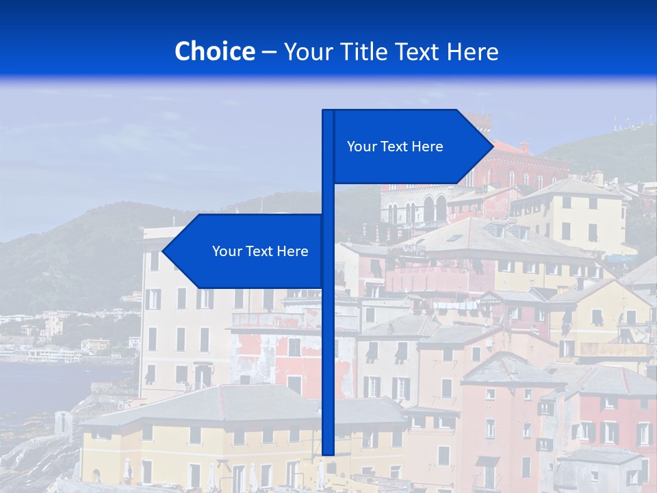 Panorama Scenic Coastal PowerPoint Template