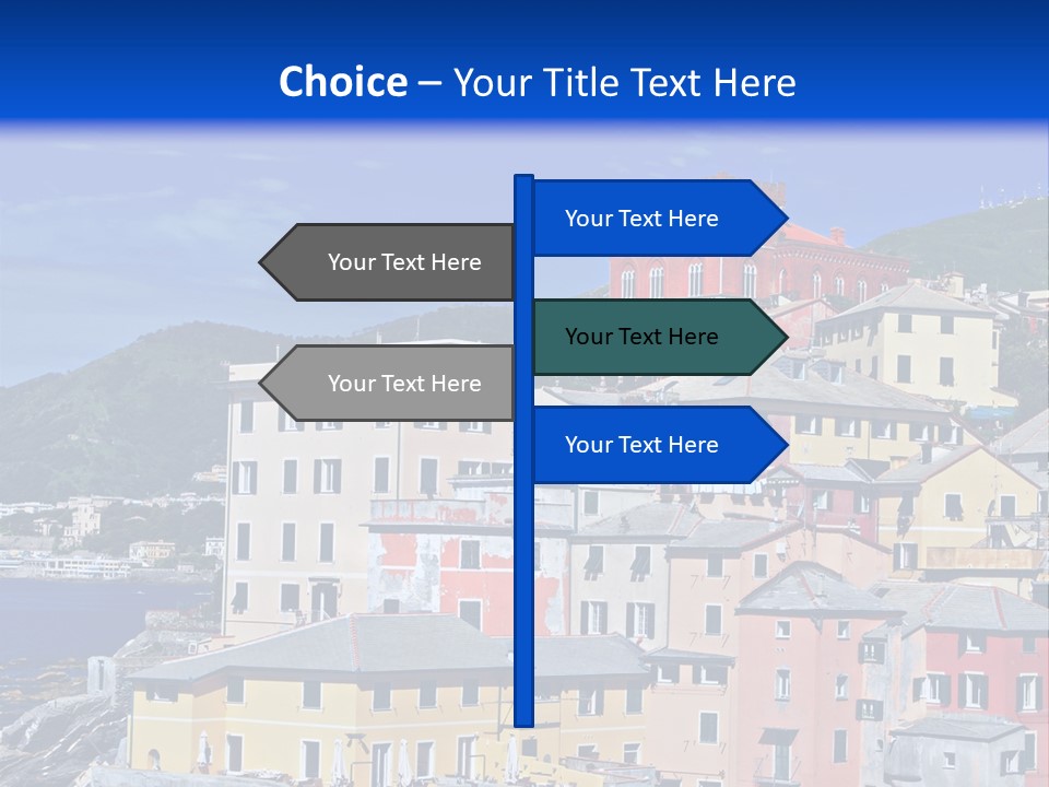 Panorama Scenic Coastal PowerPoint Template