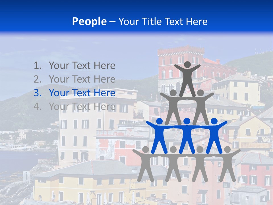 Panorama Scenic Coastal PowerPoint Template