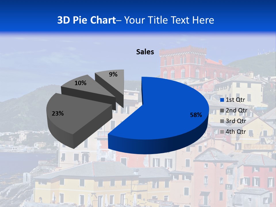 Panorama Scenic Coastal PowerPoint Template