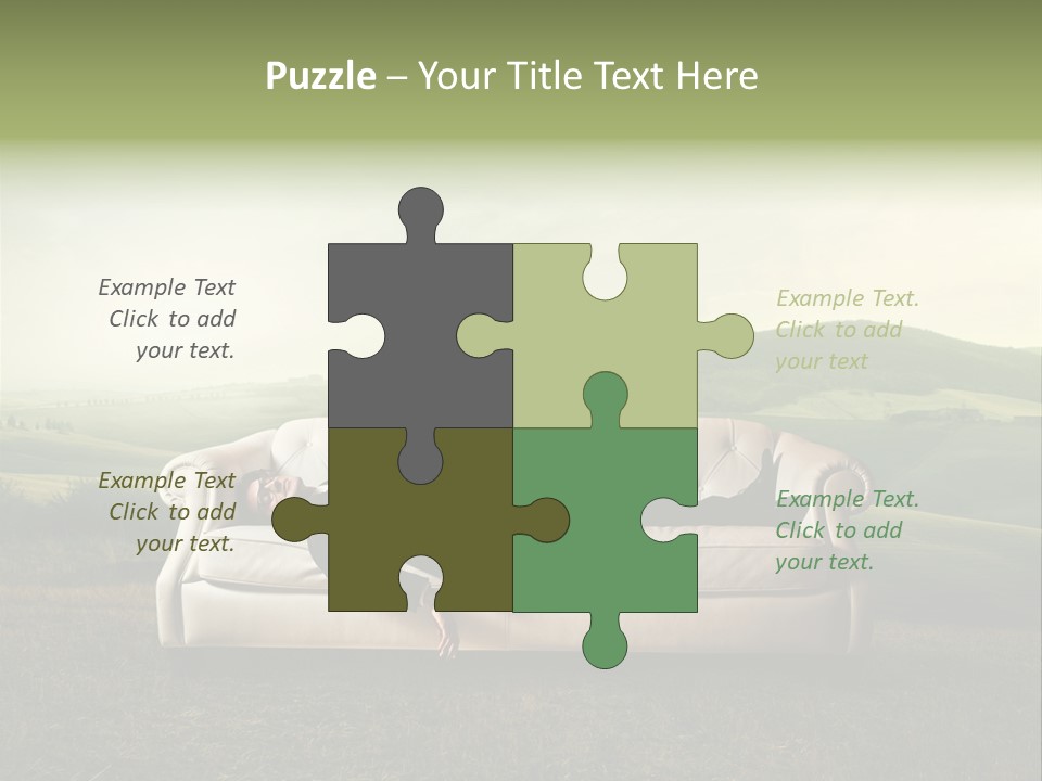 Comfort Glasses Occupation PowerPoint Template