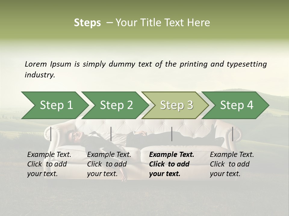 Comfort Glasses Occupation PowerPoint Template