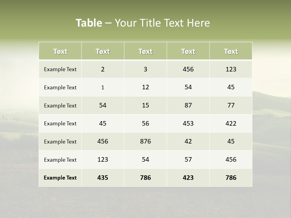 Comfort Glasses Occupation PowerPoint Template