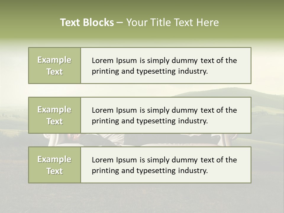 Comfort Glasses Occupation PowerPoint Template