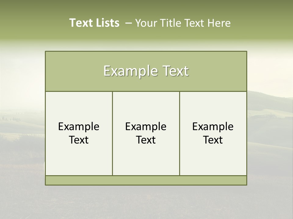 Comfort Glasses Occupation PowerPoint Template