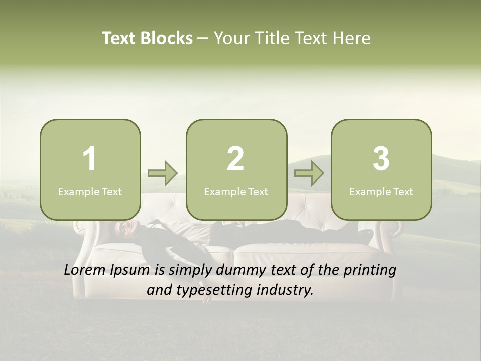 Comfort Glasses Occupation PowerPoint Template