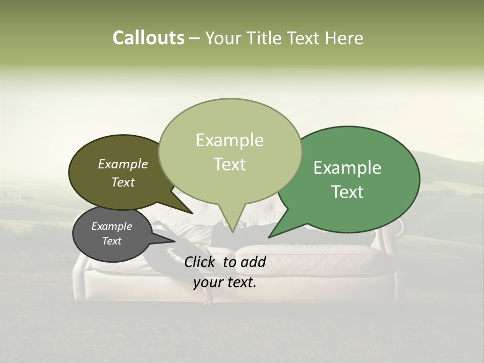 Comfort Glasses Occupation PowerPoint Template
