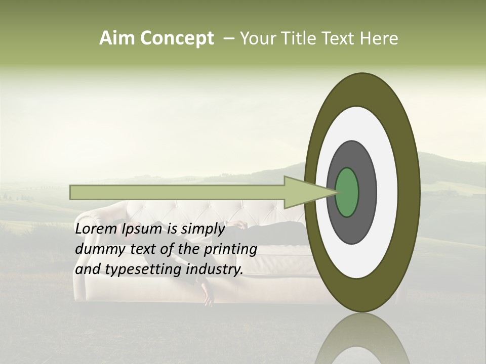 Comfort Glasses Occupation PowerPoint Template