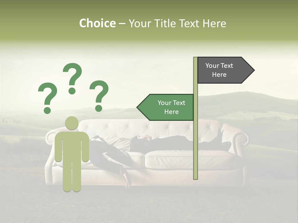 Comfort Glasses Occupation PowerPoint Template