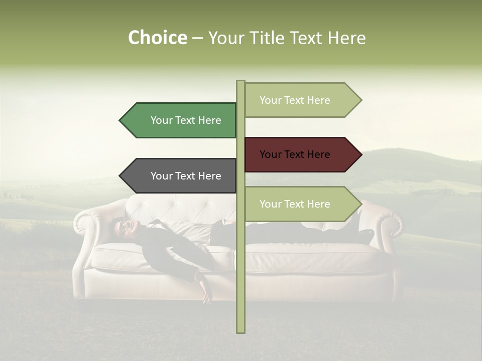 Comfort Glasses Occupation PowerPoint Template