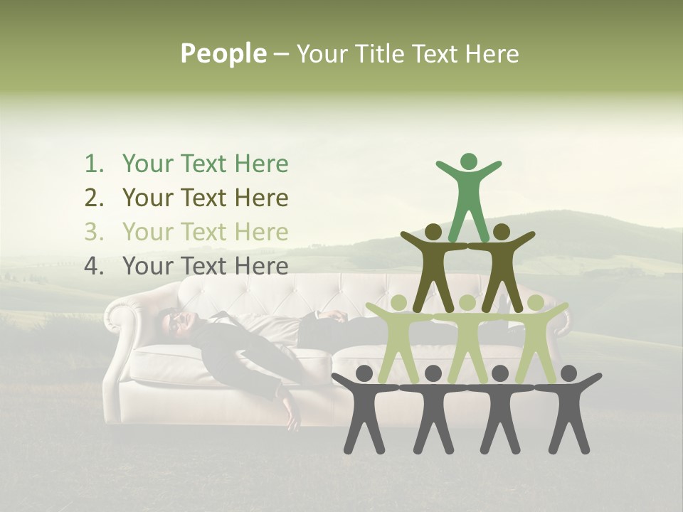 Comfort Glasses Occupation PowerPoint Template