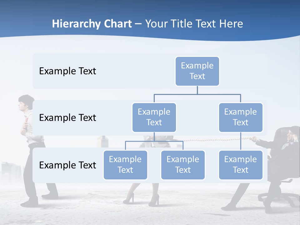 Businesswoman Graphic Male PowerPoint Template