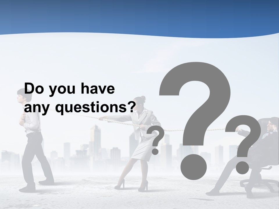 Businesswoman Graphic Male PowerPoint Template