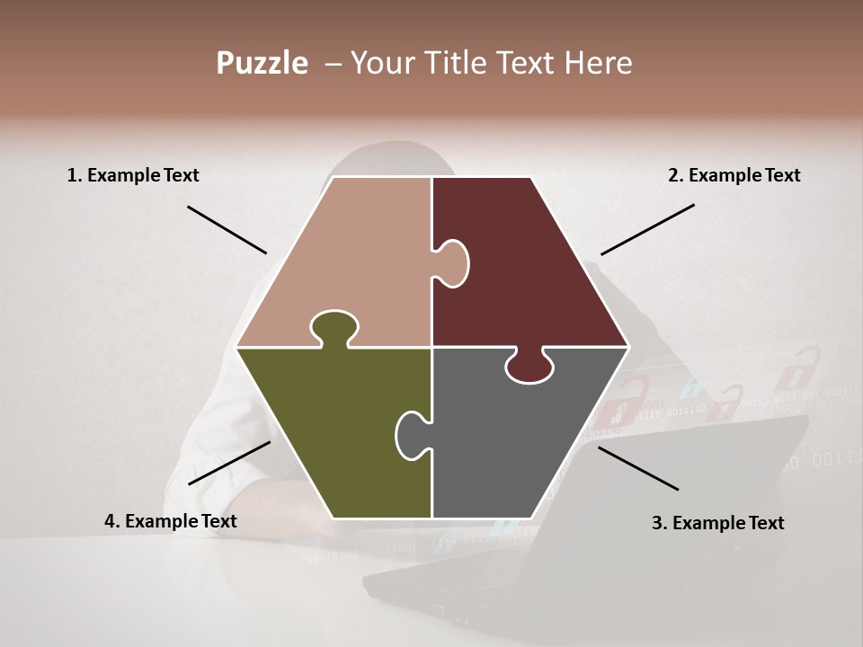 Unlock Futuristic Code PowerPoint Template