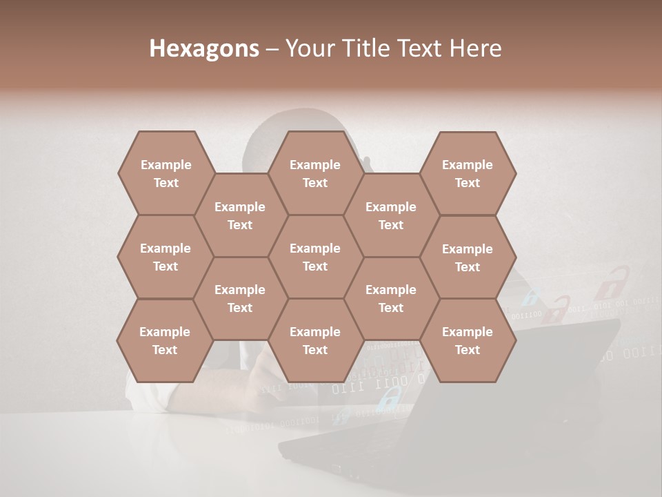 Unlock Futuristic Code PowerPoint Template
