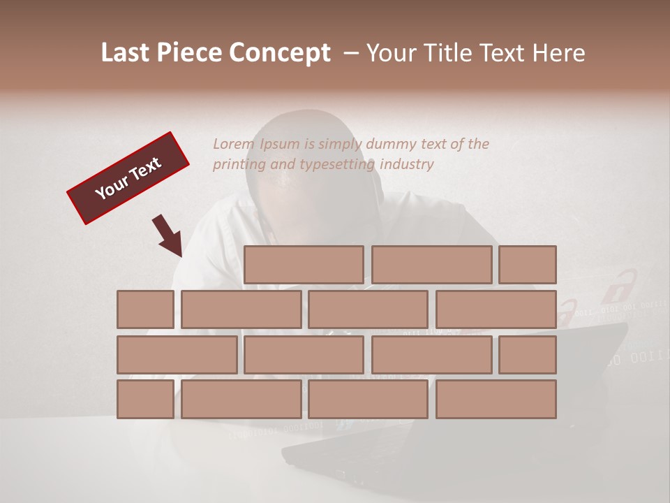 Unlock Futuristic Code PowerPoint Template