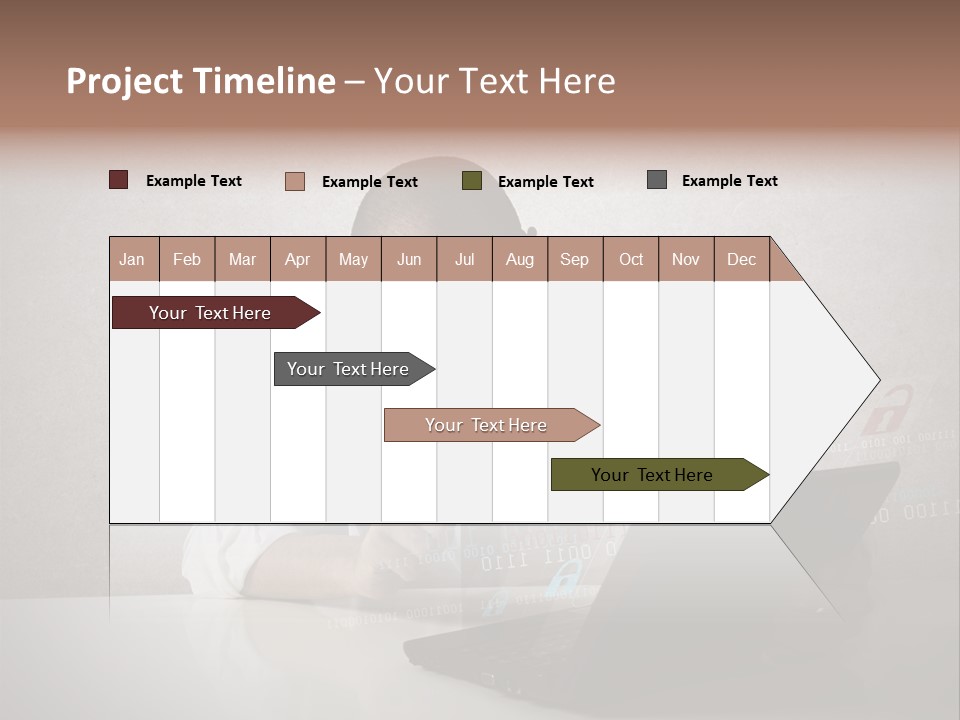 Unlock Futuristic Code PowerPoint Template