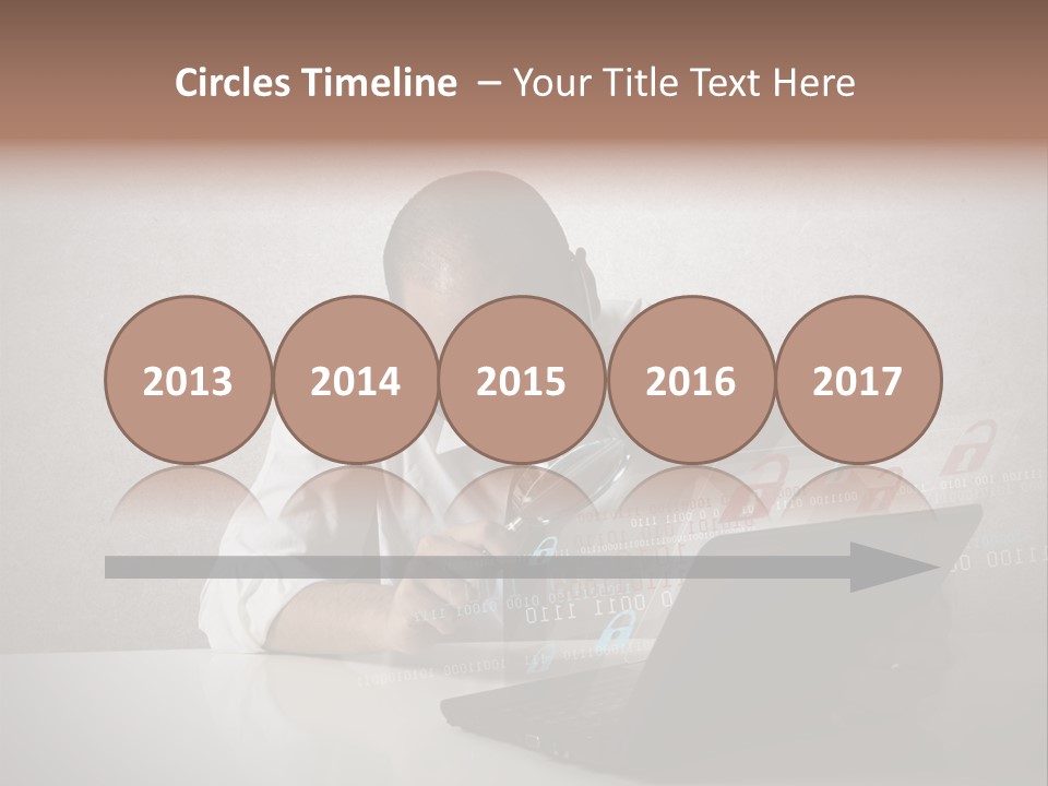 Unlock Futuristic Code PowerPoint Template