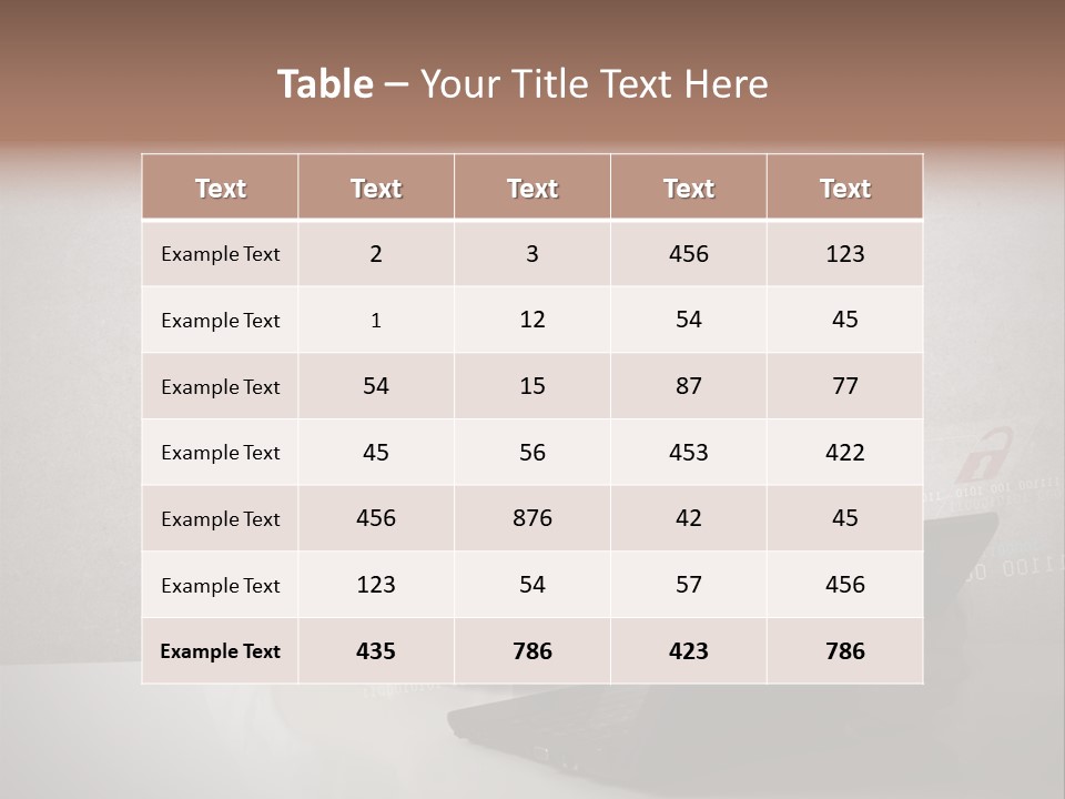 Unlock Futuristic Code PowerPoint Template