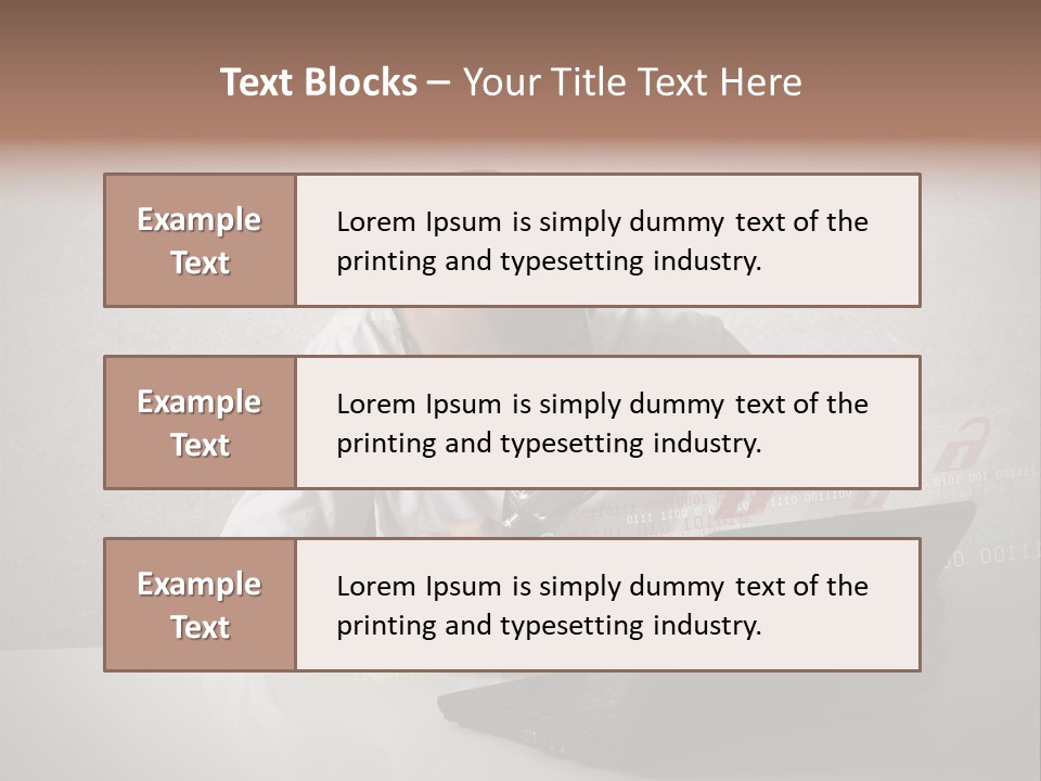 Unlock Futuristic Code PowerPoint Template