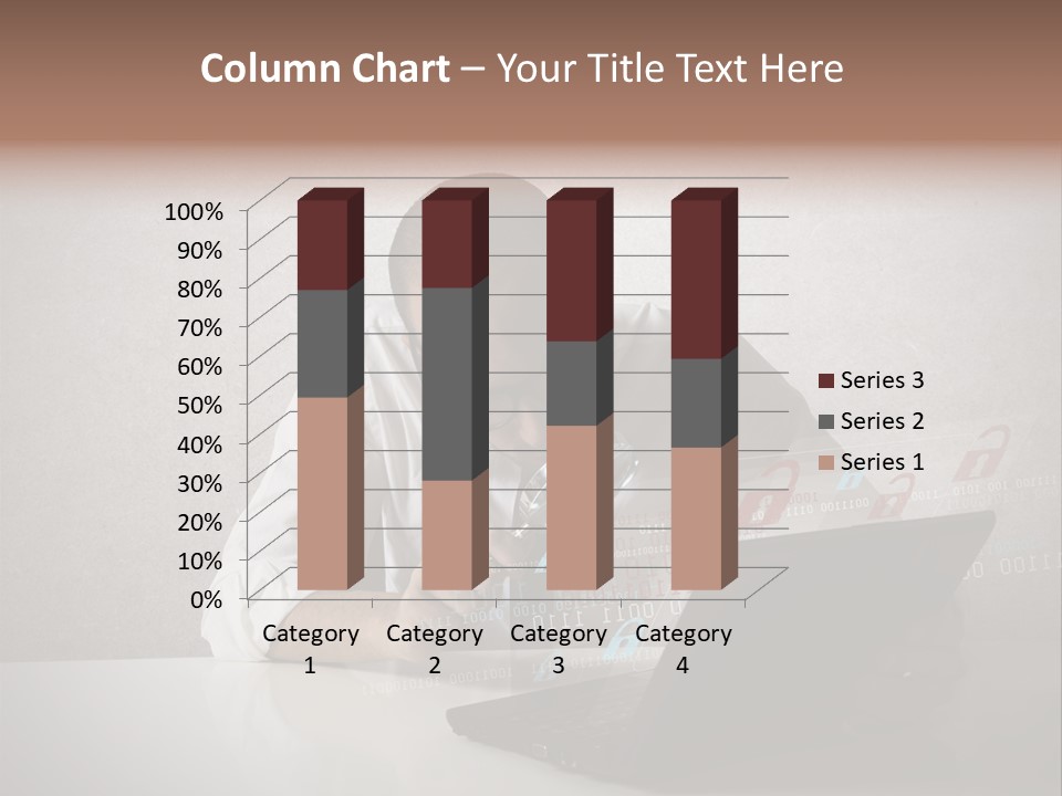 Unlock Futuristic Code PowerPoint Template