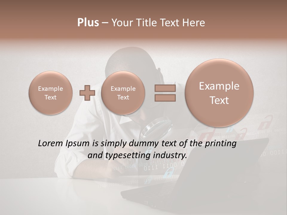Unlock Futuristic Code PowerPoint Template
