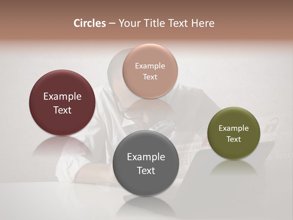 Unlock Futuristic Code PowerPoint Template