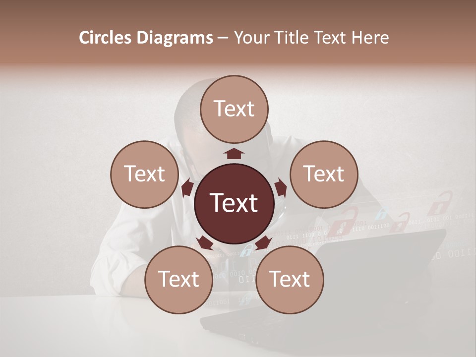 Unlock Futuristic Code PowerPoint Template