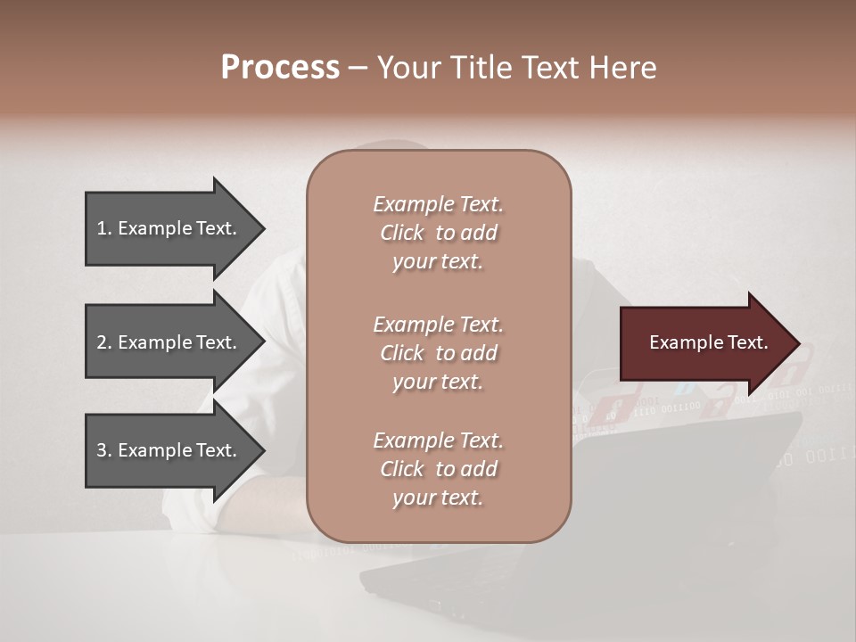Unlock Futuristic Code PowerPoint Template