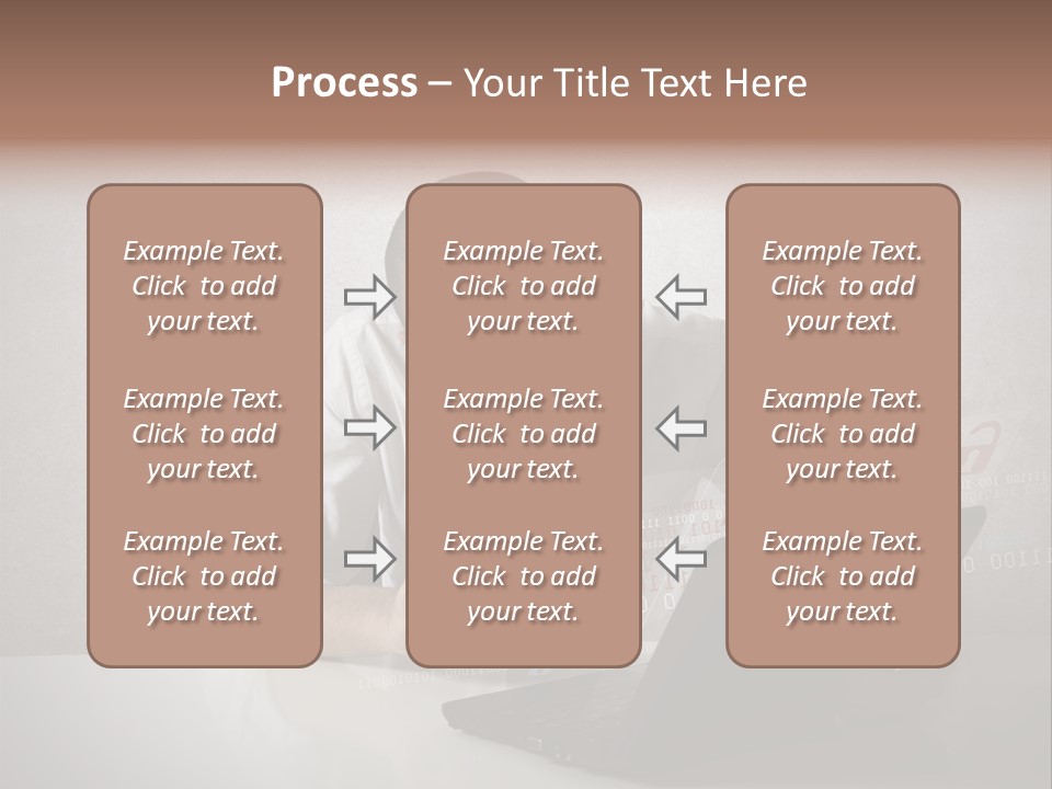 Unlock Futuristic Code PowerPoint Template