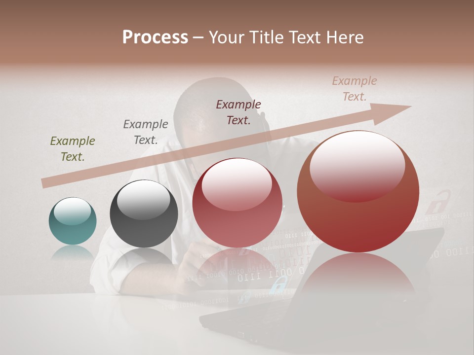 Unlock Futuristic Code PowerPoint Template