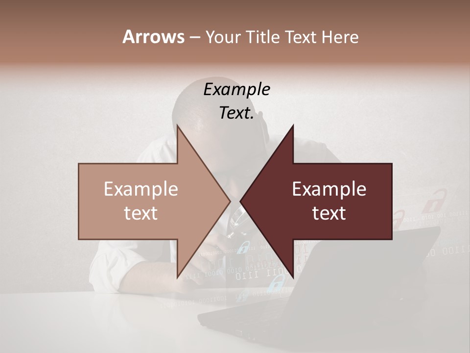 Unlock Futuristic Code PowerPoint Template