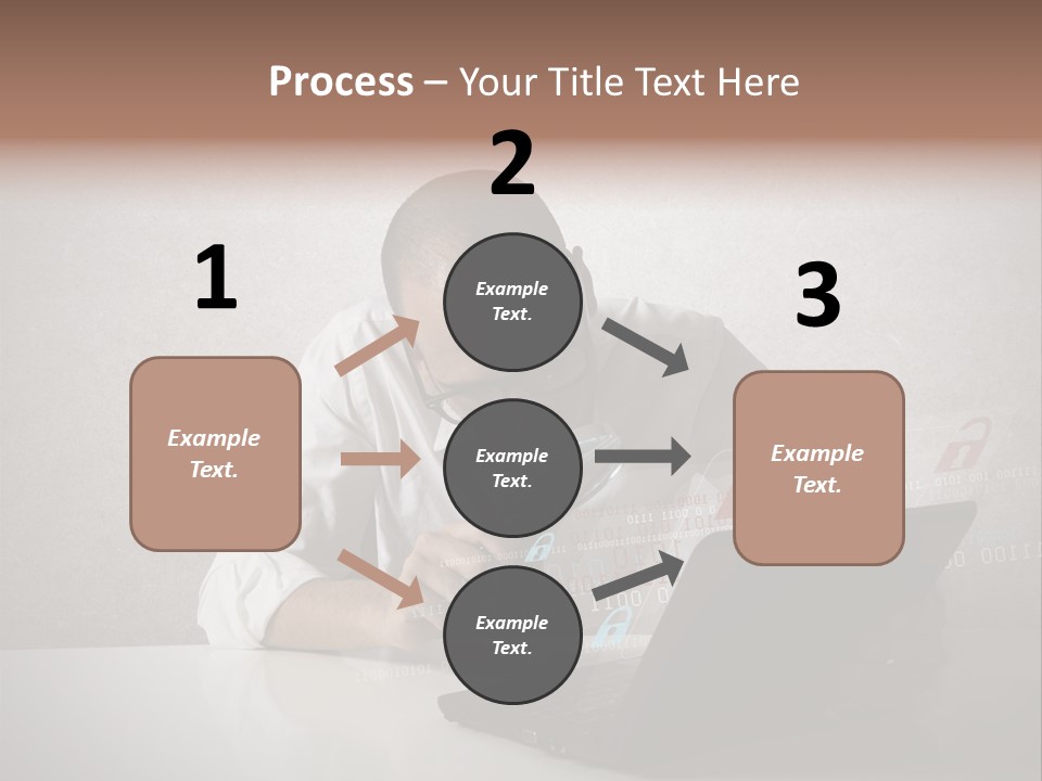 Unlock Futuristic Code PowerPoint Template