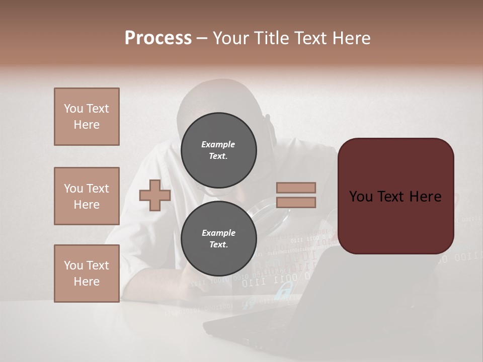 Unlock Futuristic Code PowerPoint Template