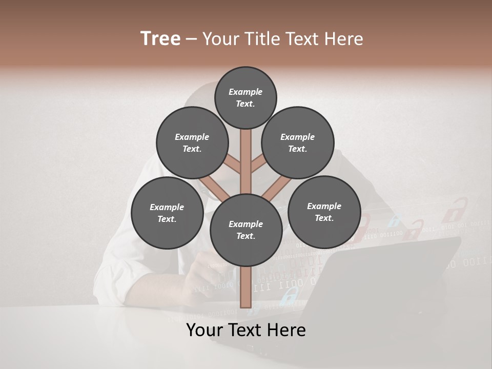 Unlock Futuristic Code PowerPoint Template