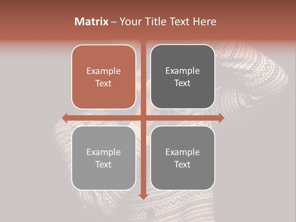 Hobby Portrait Caucasian PowerPoint Template