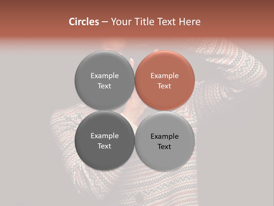 Hobby Portrait Caucasian PowerPoint Template