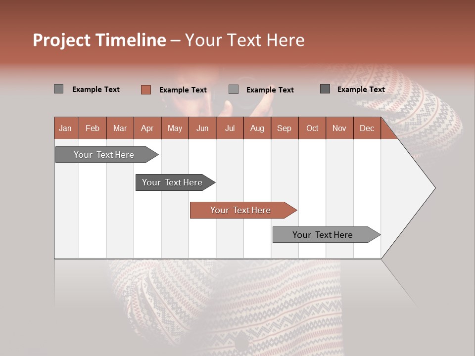 Hobby Portrait Caucasian PowerPoint Template