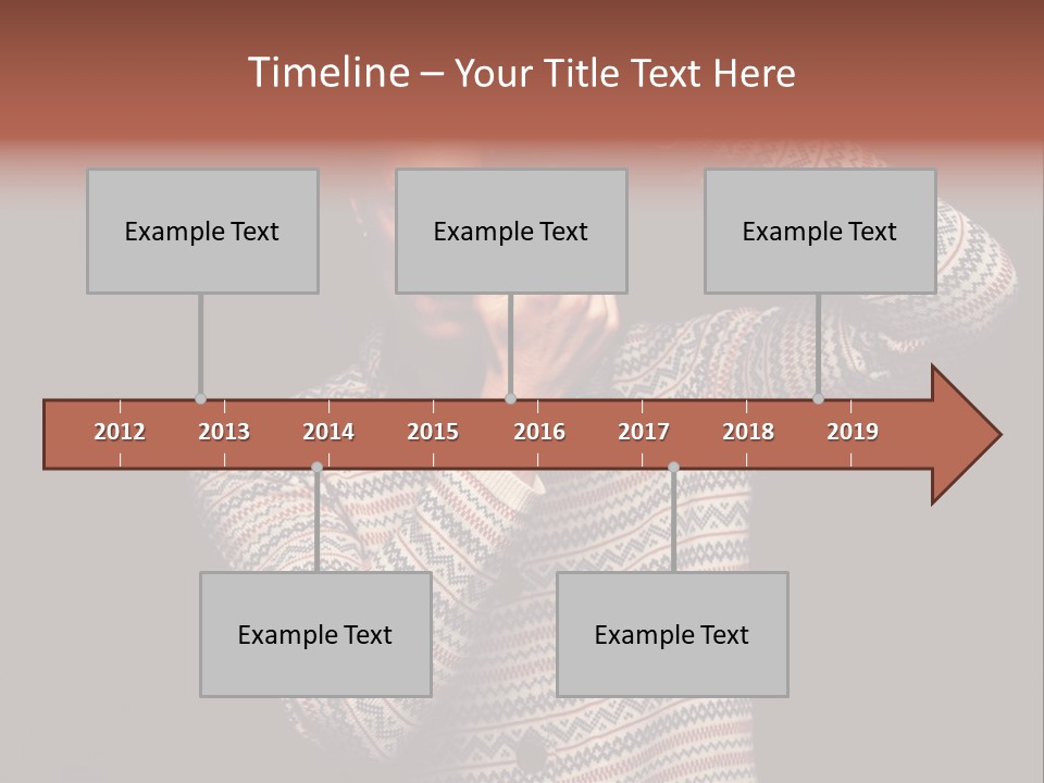 Hobby Portrait Caucasian PowerPoint Template