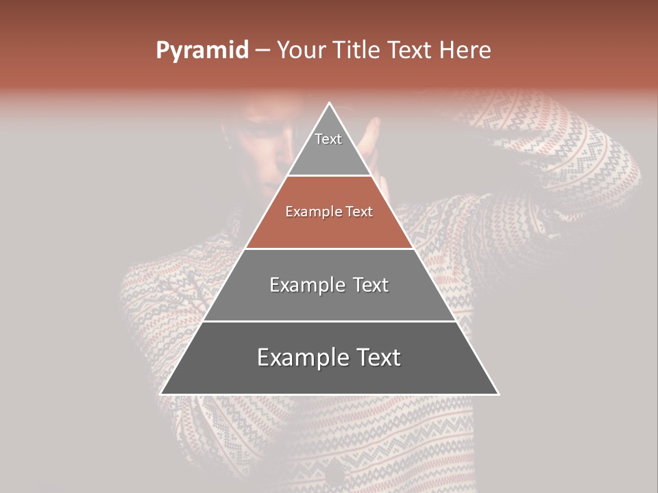 Hobby Portrait Caucasian PowerPoint Template