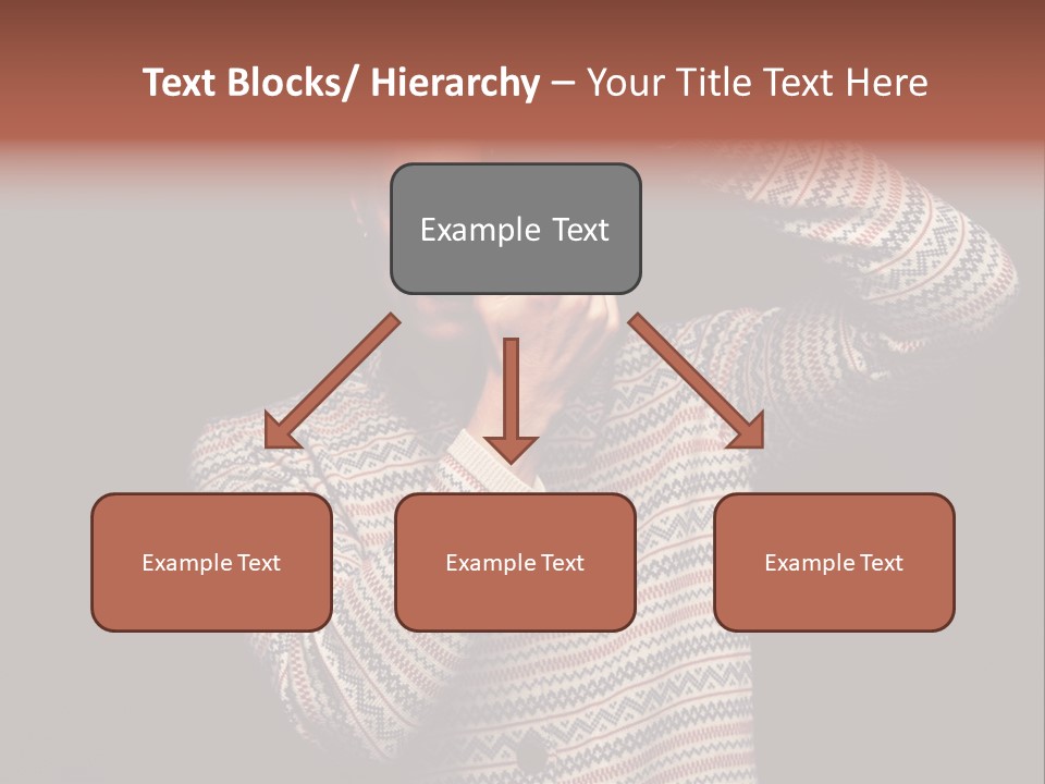 Hobby Portrait Caucasian PowerPoint Template