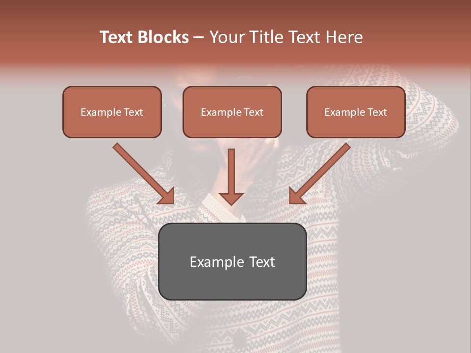 Hobby Portrait Caucasian PowerPoint Template