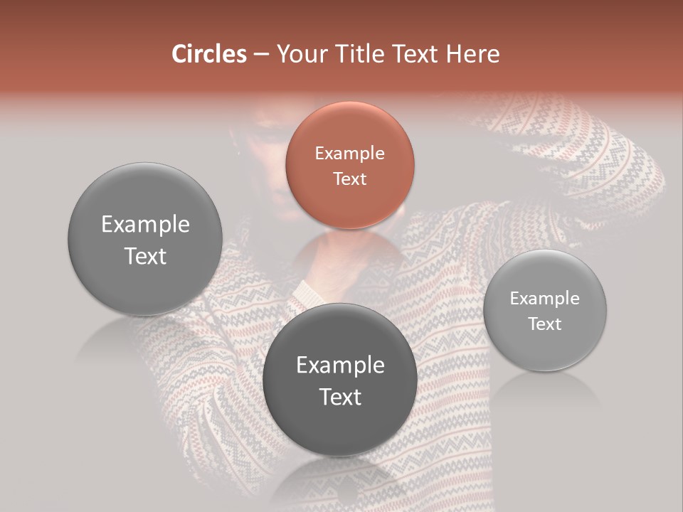 Hobby Portrait Caucasian PowerPoint Template