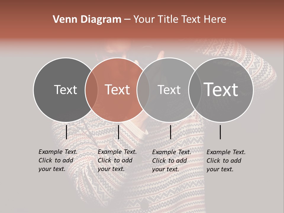 Hobby Portrait Caucasian PowerPoint Template