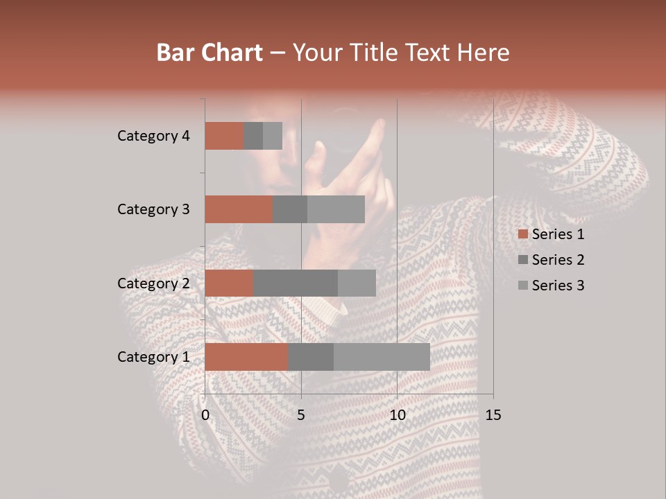 Hobby Portrait Caucasian PowerPoint Template