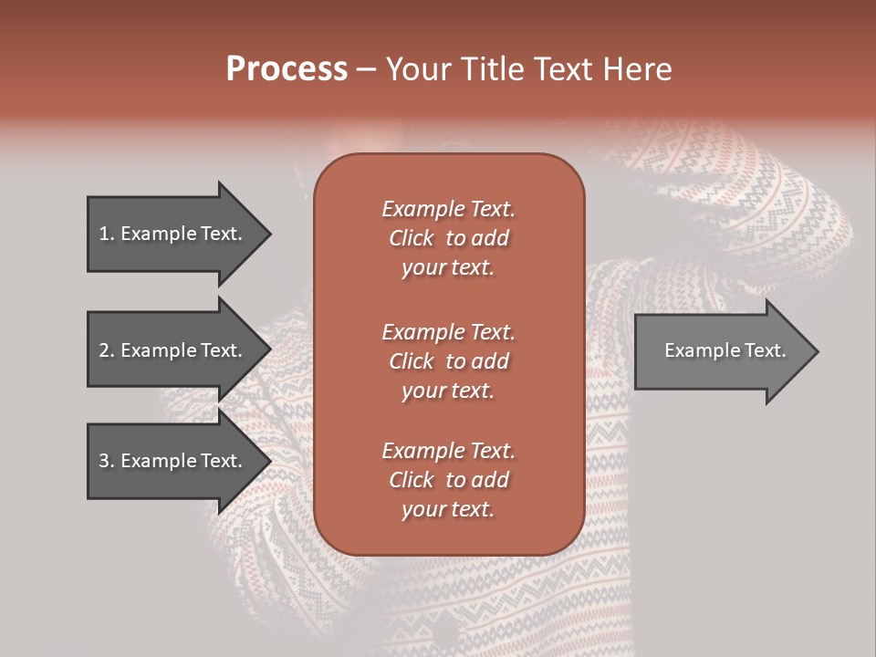 Hobby Portrait Caucasian PowerPoint Template