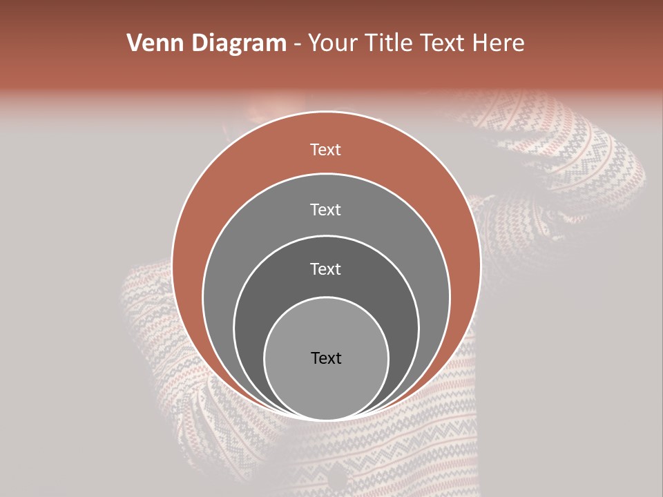 Hobby Portrait Caucasian PowerPoint Template