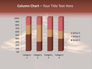 Torso Caucasian Standing PowerPoint Template