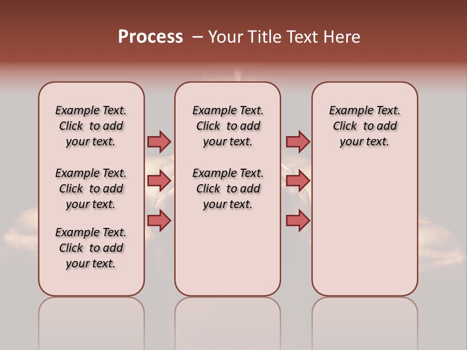 Torso Caucasian Standing PowerPoint Template