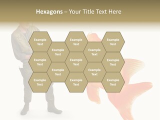 Fish Happy Hunting PowerPoint Template